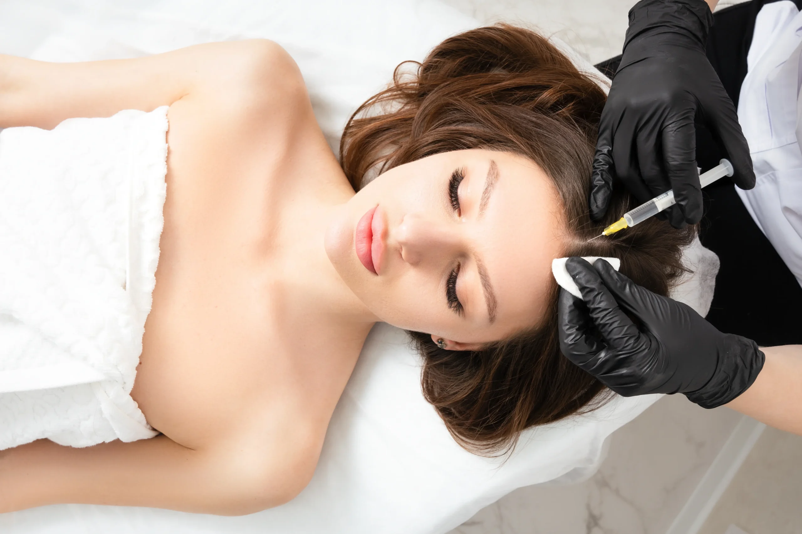 Hair restoration by Kiyani Aesthetics in Tampa, FL