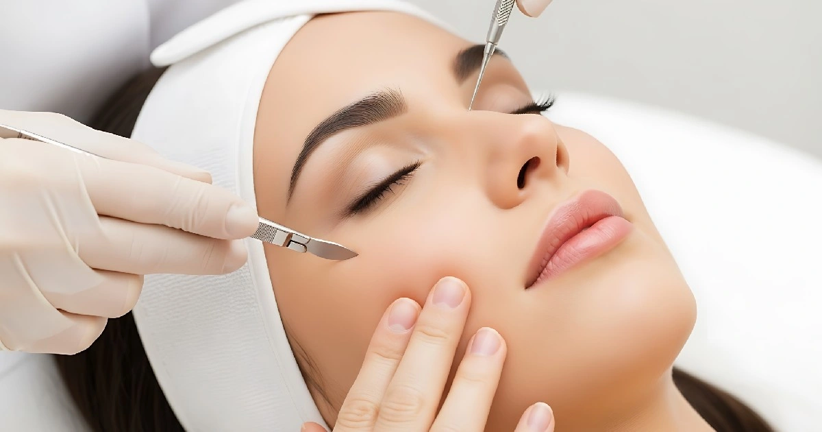 Women receiving Dermaplaning in Tampa, FL,